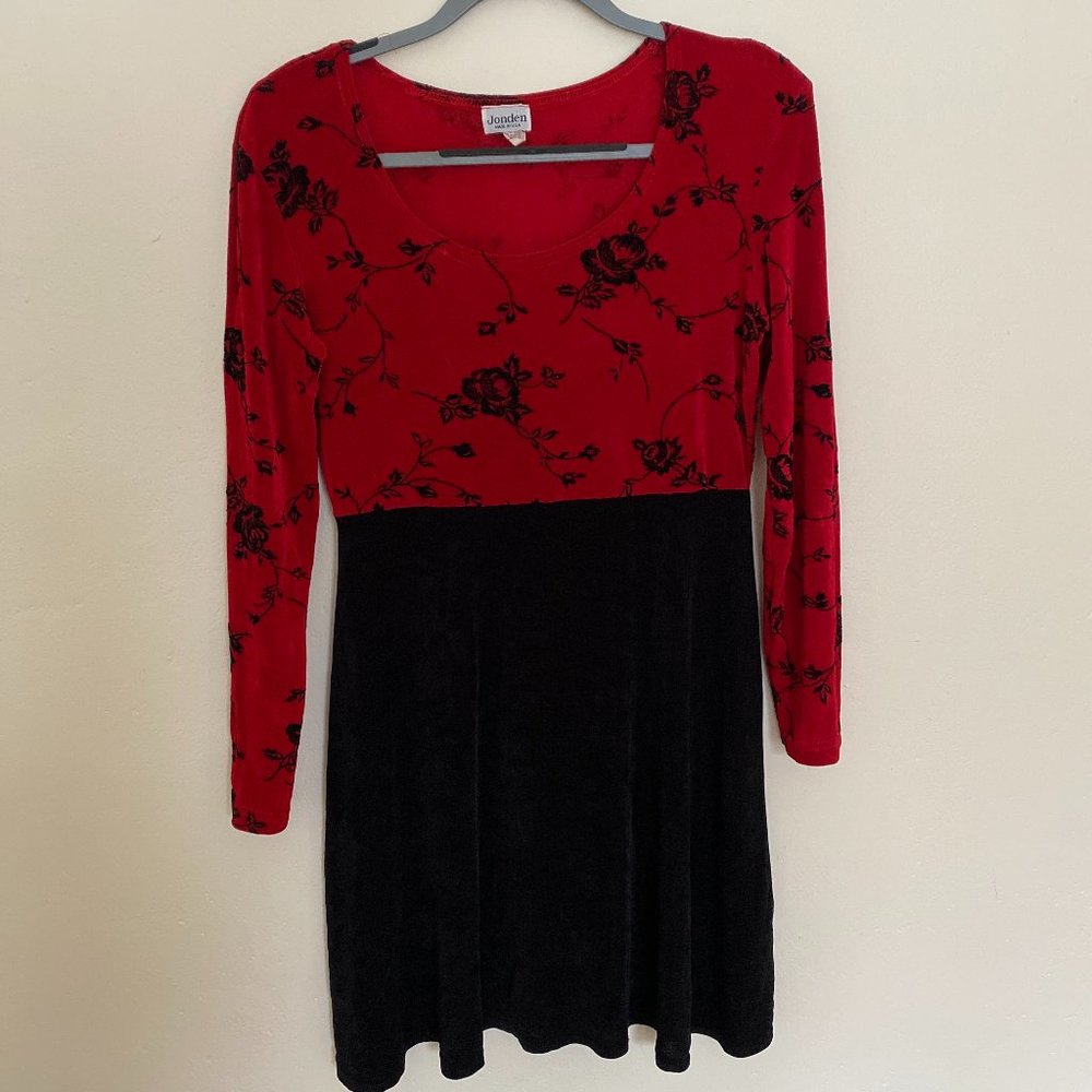 Romantic 90s Mini Dress
